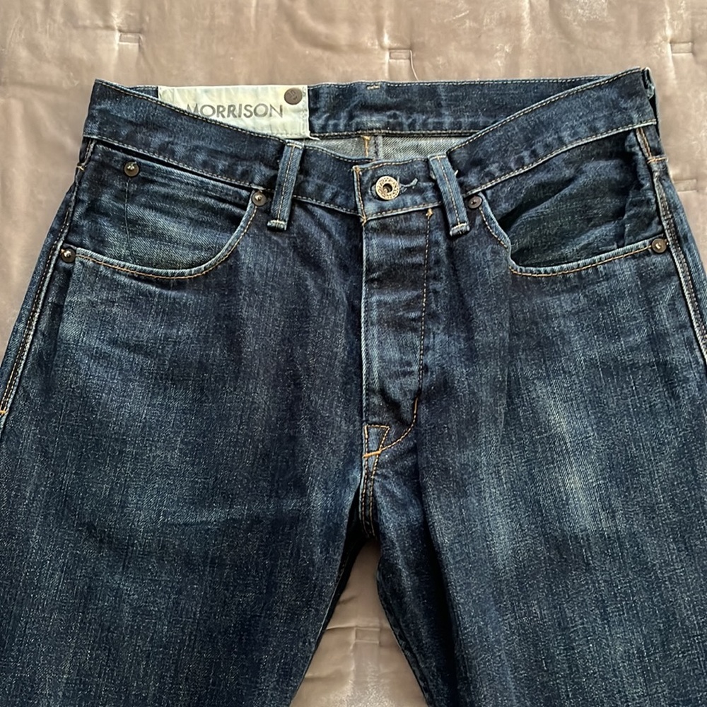 Gap Morrison Straight Leg Button Fly Fall 2007 Da… - image 2